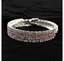 Classy Is Timeless Bracelet - Silver Pink