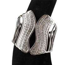 Comes In Waves Bracelet - Silver