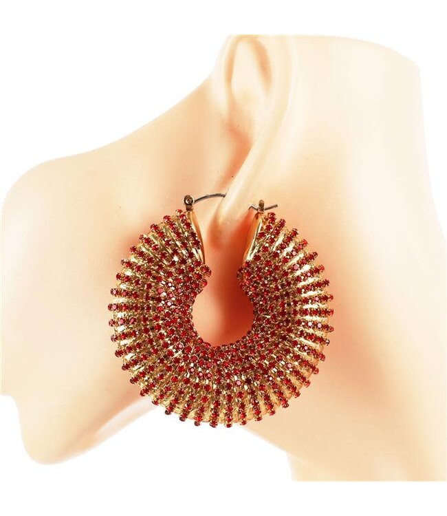 Made To Thrive Hoops - Red