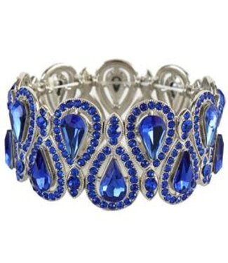 In & Out Bracelet - Sapphire