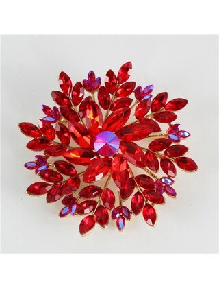 Special Appearance Brooch - Red