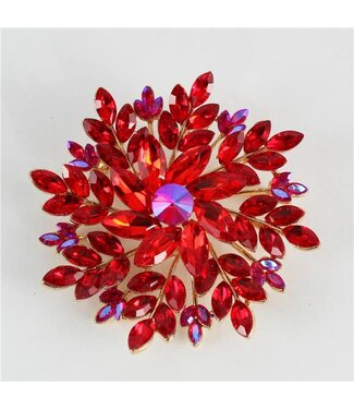 Special Appearance Brooch - Red