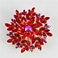 Special Appearance Brooch - Red