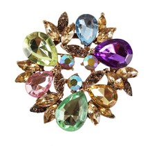 It's A Wreath Brooch - Multi