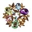 It's A Wreath Brooch - Multi