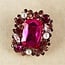 Out Tonight Brooch - Fuchsia