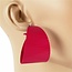 Heat Wave Hoops - Fuchsia