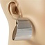Heat Wave Hoops - Silver