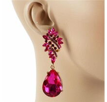 Magical Wishes Earrings - Fuchsia