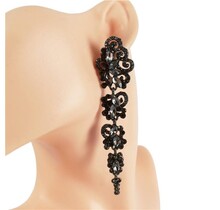 Turning Heads Earrings - Pewter