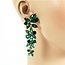 Look Twice Chandelier Earrings - Emerald