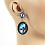 Art Of Reflection Earrings - Blue