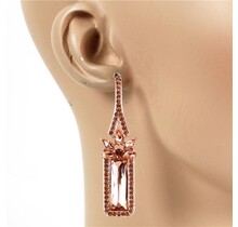 Perfectly Polished Earrings - Rose Gold