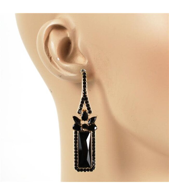 Perfectly Polished Earrings - Black