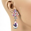 Front Row Earrings - Silver Iridescent