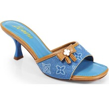 Designer In Me Heels - Denim