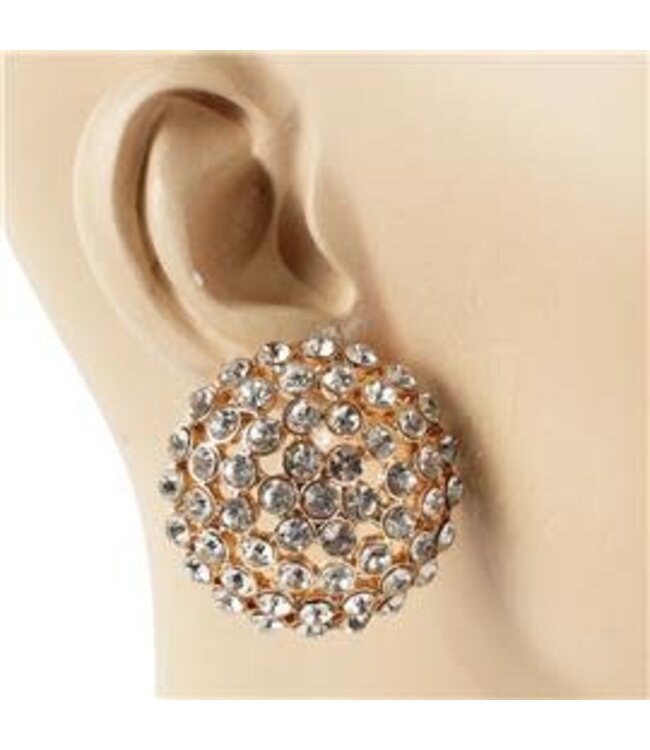 Diamond Dust Oversized Knobs - Gold