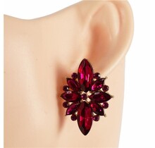Your Highness Earrings - Fuchsia
