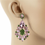 Set Expectations Earrings - Pink/Green