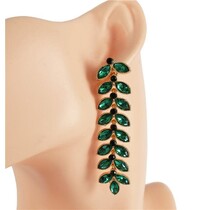 Well Wishes Jewel Earrings - Emerald