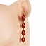 Less Is More Earrings - Orange