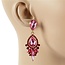 Heaven Only Knows Earrings - Fuchsia