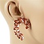 Follow Me Crystal Earrings - Rose Gold