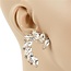 Follow Me Crystal Earrings - Gold