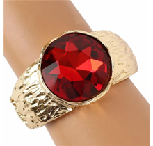 Making My Rounds Bracelet - Red