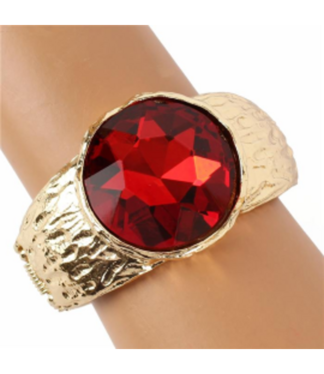 Making My Rounds Bracelet - Red