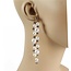 Pearl To Pearl Earrings - Gold