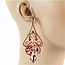 In Her Glory Earrings - Rose Gold