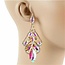 In Her Glory Earrings - Gold Iridescent