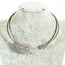The Show Goes On Choker - Silver Iridescent
