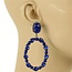 Glam Up Earrings - Royal Blue