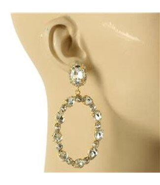 Glam Up Earrings - Gold