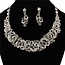 Like A Gypsy Necklace Set - Silver