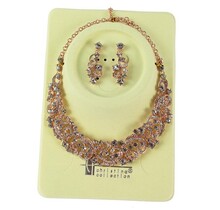 Like A Gypsy Necklace Set - Rose Gold