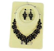 Love Attention Necklace Set - Black
