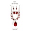 This Little Love Necklace Set - Red