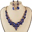 Fool For Jewels Necklace Set - Royal Blue