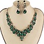 Fool For Jewels Necklace Set - Emerald