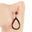 Just Right Rhinestone Earrings - Multi