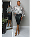 Breaking The Rules Leather Skirt