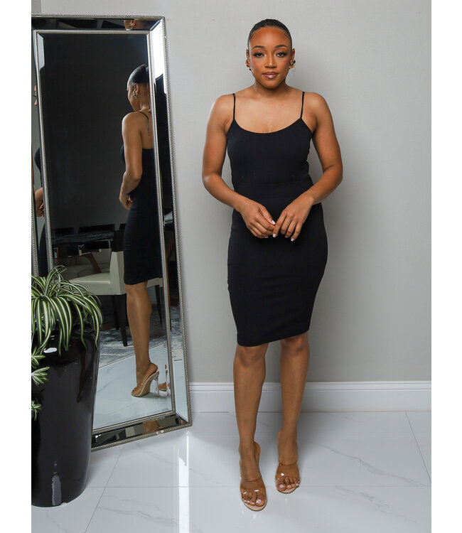 No Fuss Pencil Skirt - Black