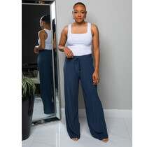 Pleat It Pants - Navy