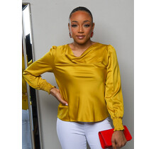 Smooth Talkin' Satin Top