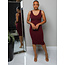 Basic Needs Tank Dress - DARK BURGUNDY