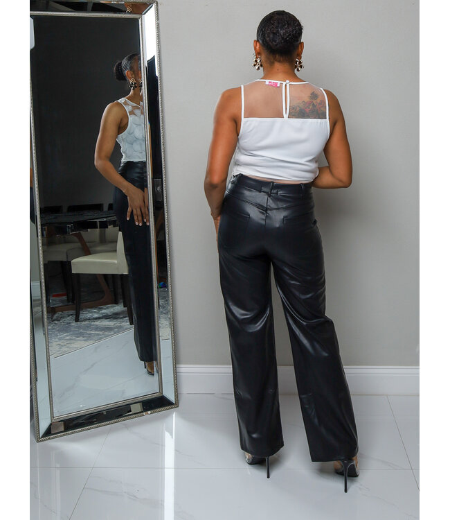 Call Me Baddie Leather Pants