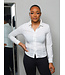 Basic Needs Buttoned Top - White